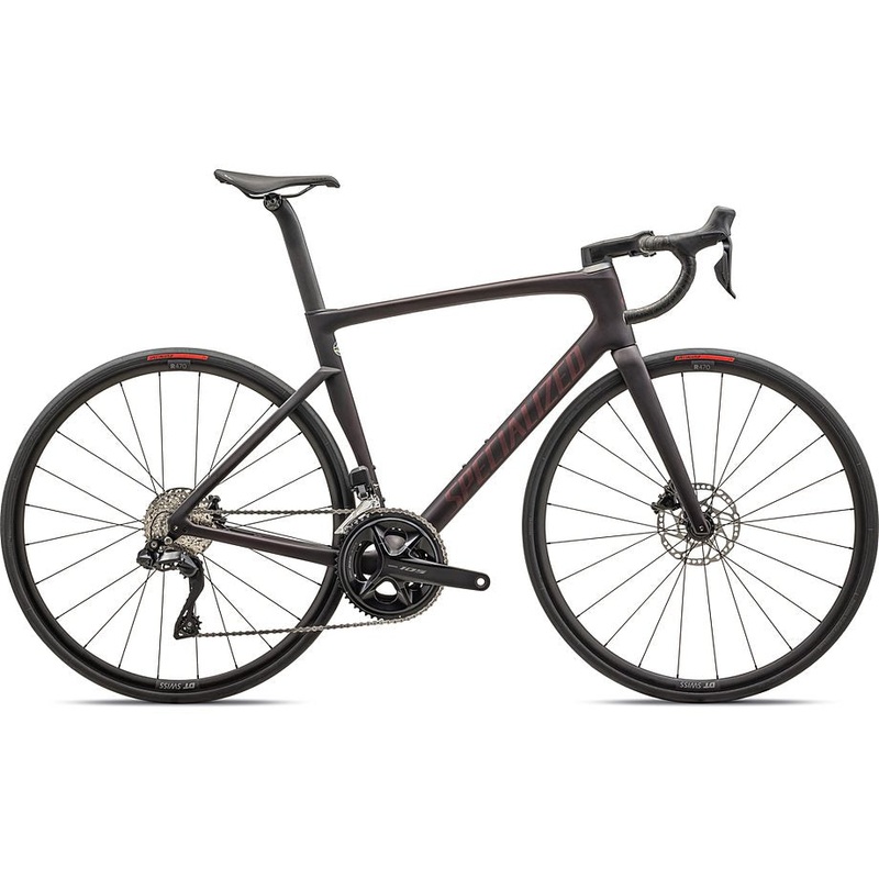 2024 Specialized tarmac sl7 comp bike satin red tint over carbon / red sky 56