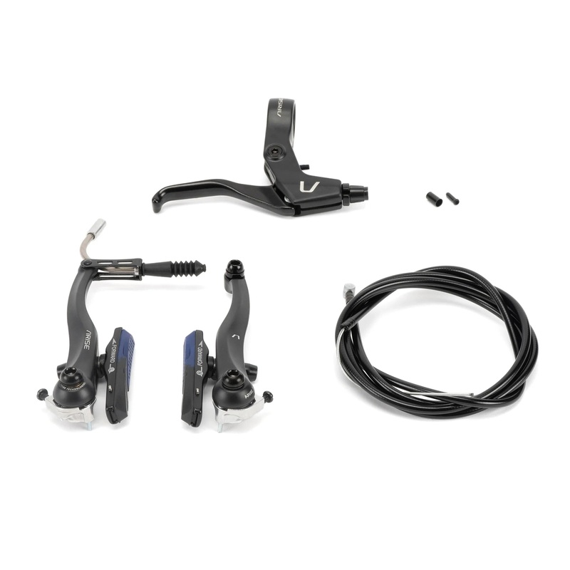 Arise Sphere Pro V-Brake BMX Kit – Long Reach (110mm) – Black