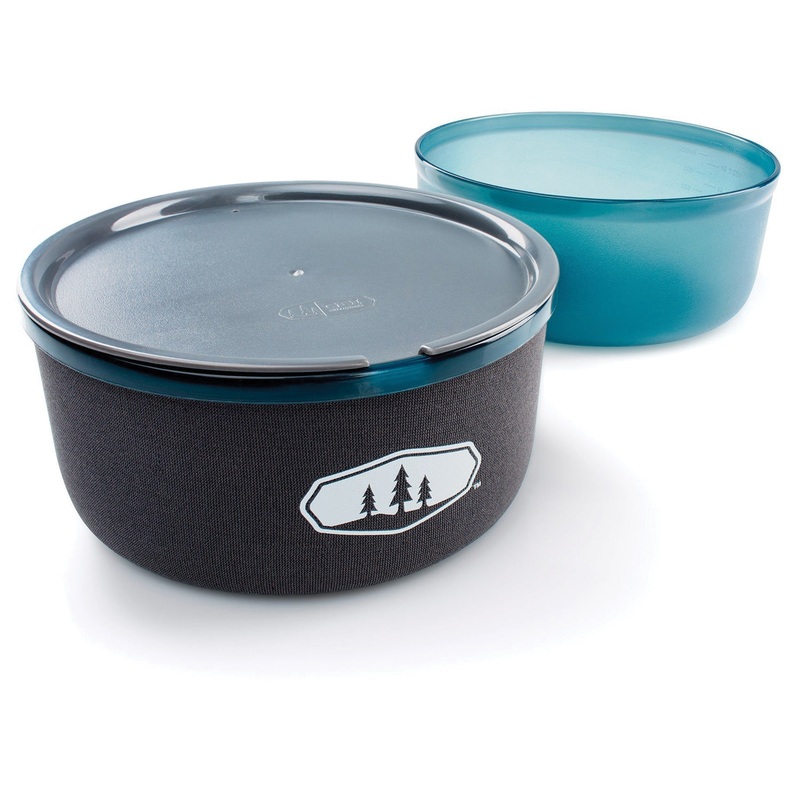 Compact GSI Ultralight Nesting Camping Bowl & Mug Set with Sip-It Top, EVA Insulation  Ideal for Backpacking, Hiking & Outdoor Cooking