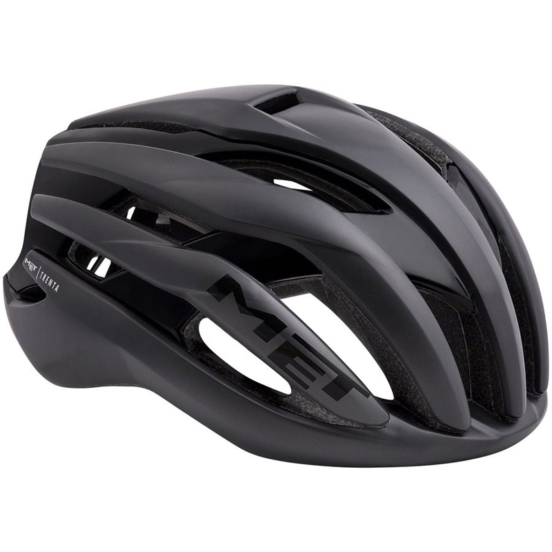 MET Trenta MIPS Helmet – Black Matte/Glossy Large