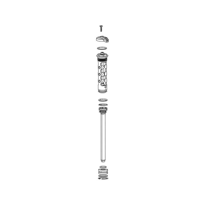 RockShox Fork Damper Assembly – Crown RL 27.5/29 30 Gold A1+ /Judy Gold A1+ Boost And Non-Boost