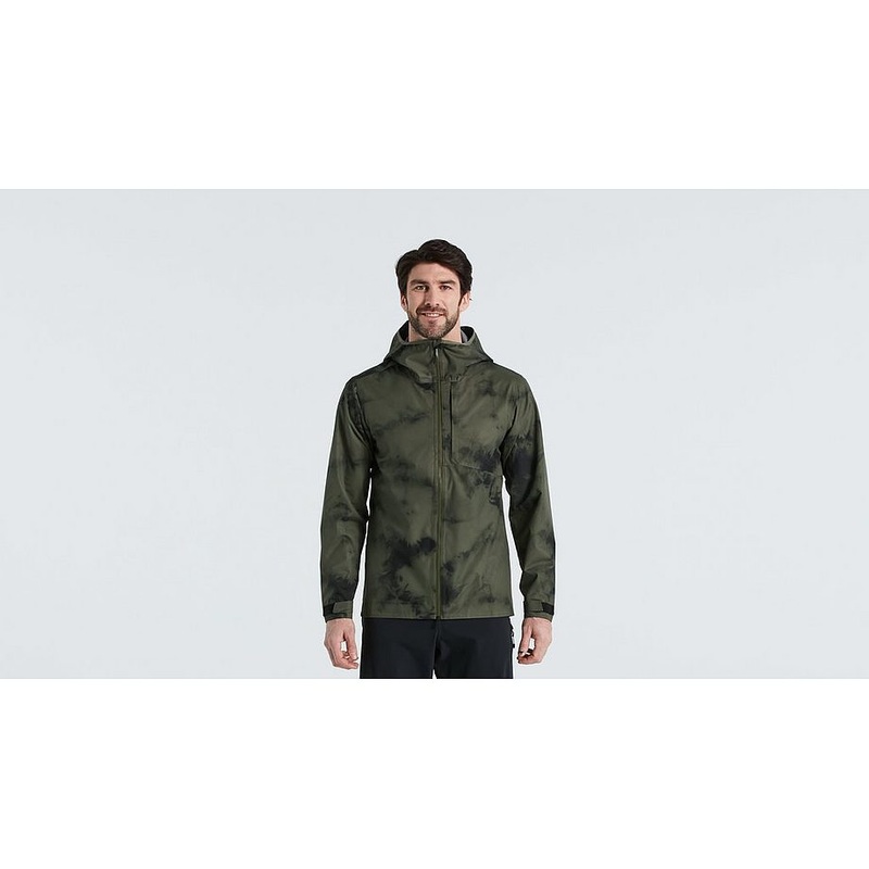 Specialized altered trail rain jacket men oak green xxl