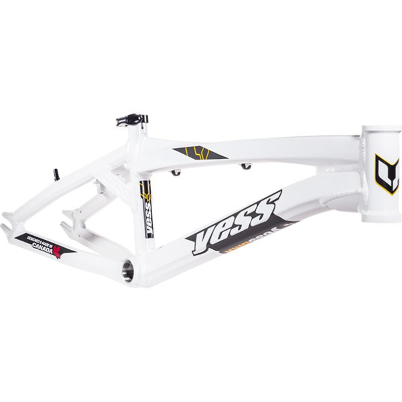 Yess Type X BMX Race Frame-White