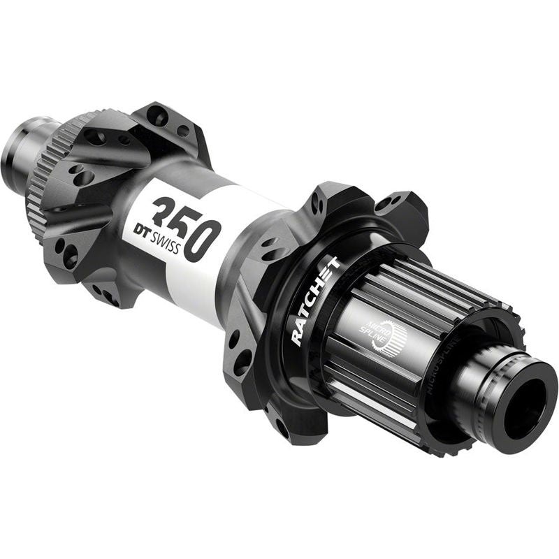 DT Swiss 350 Rear Hub – 12 x 148mm Center-Lock Micro Spline Black 28H Straight Pull 36pt