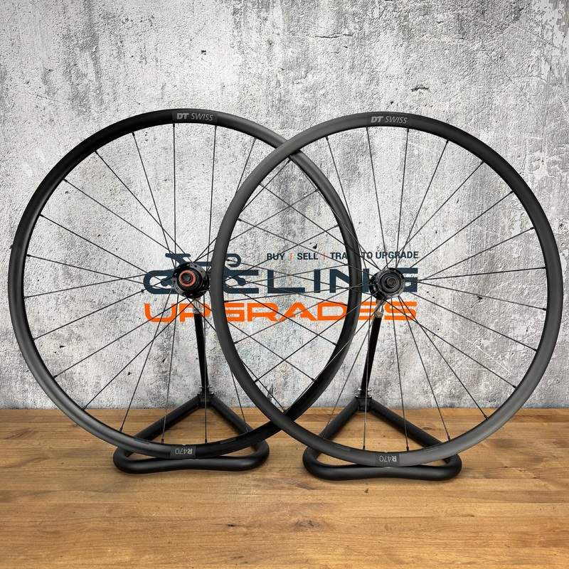DT Swiss R470db 23mm XDR Alloy Disc Brake Bike Wheelset 700c 1775g