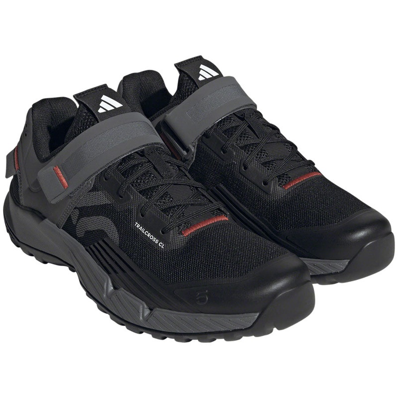 Five Ten Trailcross Mountain Clipless Shoes – Womens Core BLK/Gray Three/Red 6