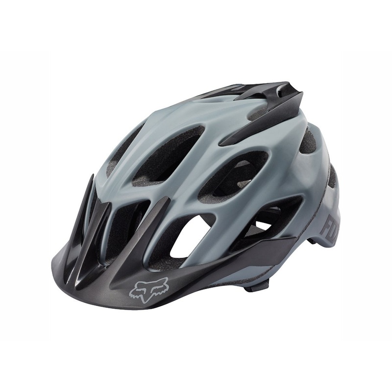 Fox Racing Flux MTB Helmet – Gray