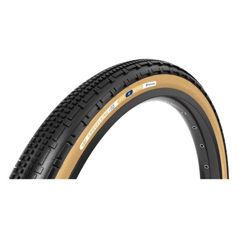 Panaracer GravelKing SK Tire – 700 x 35 Tubeless Folding Black/Brown