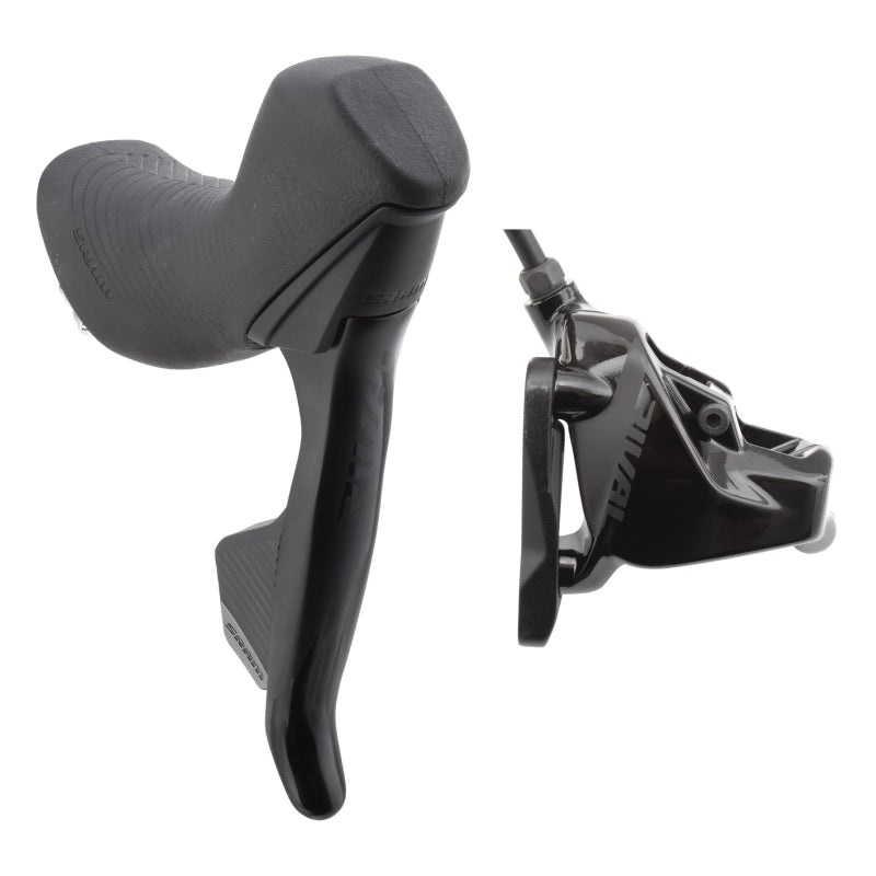 SRAM Rival eTap AXS HRD Shift/Brake Lever Hydraulic Disc Caliper – Right/Rear Flat Mount 20mm Offset 1800mm Hose BLK D1