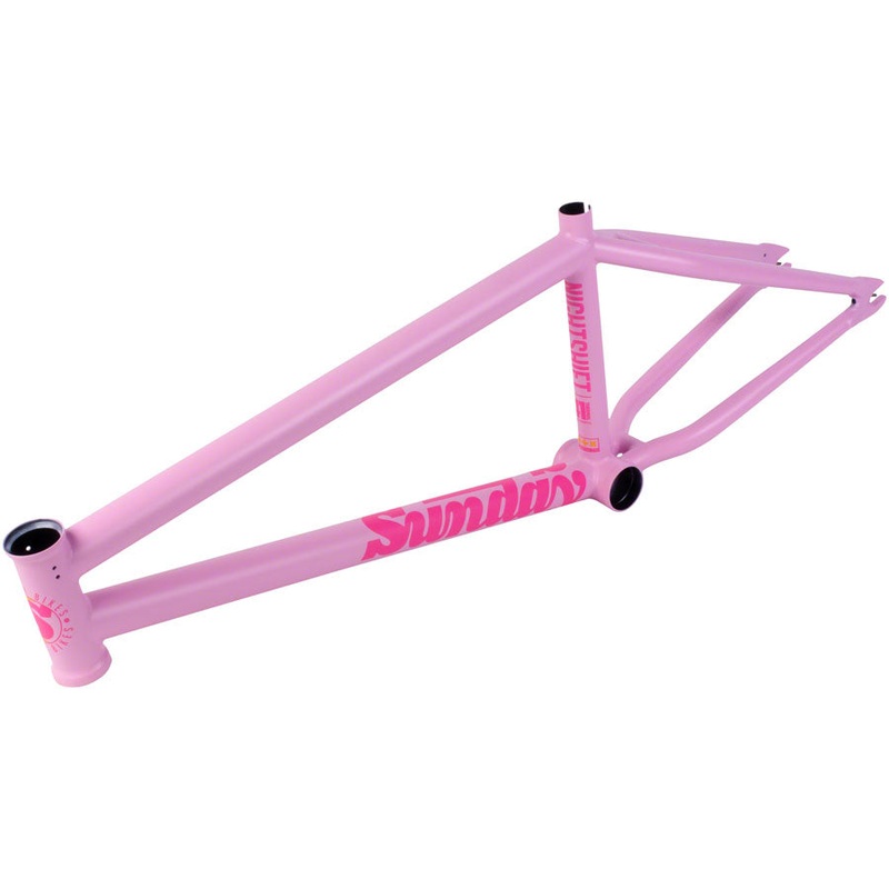 Sunday Nightshift BMX Frame – 20.75″ TT Pale Pink