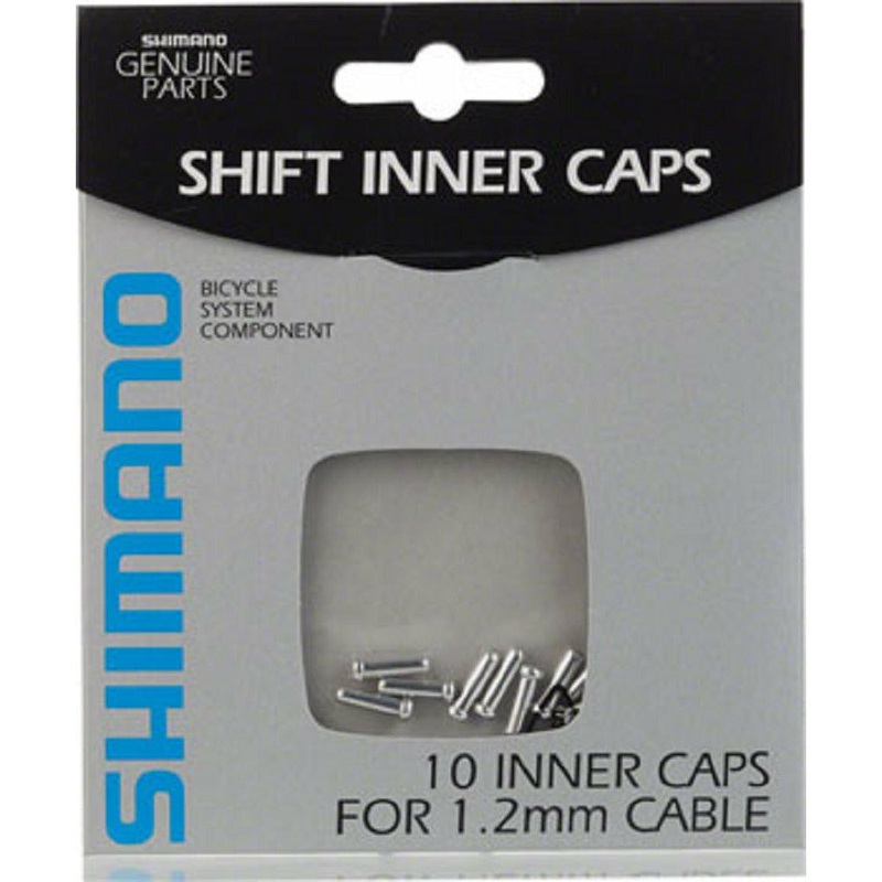 10 Shimano Shifter Derailleur Cable Tips 1.2mm Crimps For Bicycle Shifter Cables