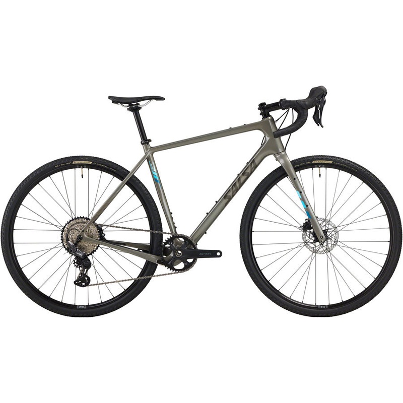 Salsa Warbird C GRX 610 1×12 Bike – 700c, Carbon, Dark Grey, 56cm