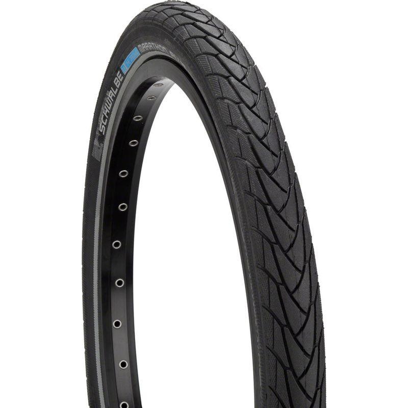 Schwalbe Marathon Plus Tire – 24 x 1.75 Clincher Wire Black/Reflective Performance Endurance SmartGuard E-50