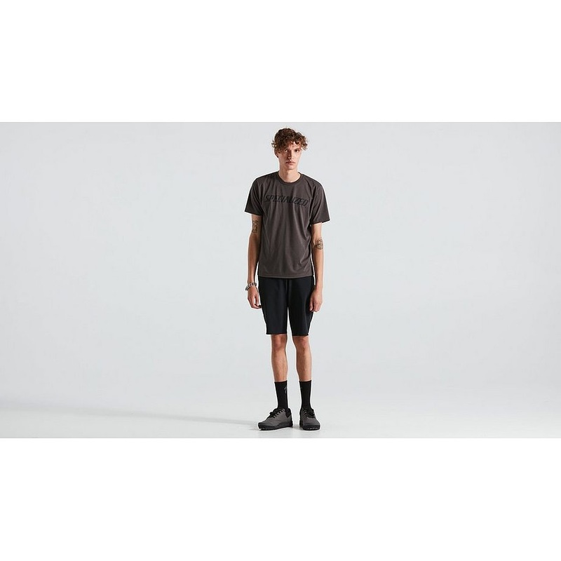Specialized wordmark tee ss men charcoal s