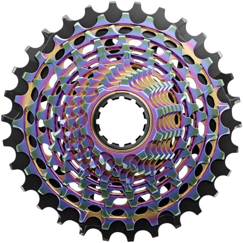 SRAM RED XG-1290 Cassette – 12-Speed, 10-36t, For XDR Driver Body, Rainbow, E1