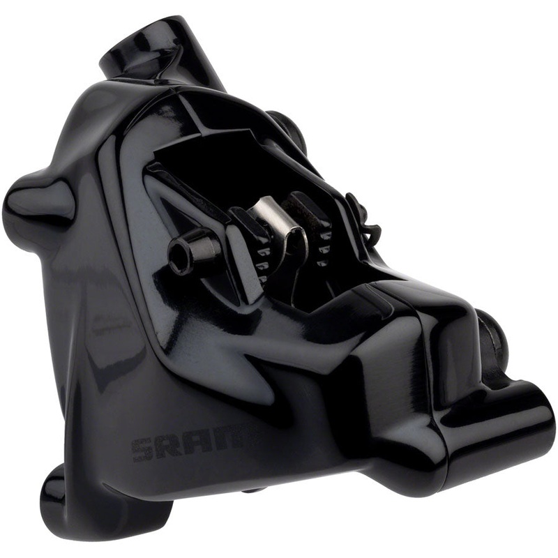 SRAM S-900 Disc Brake Caliper – Flat Mount, 2-Piston, 2-Piece, HRD, Black