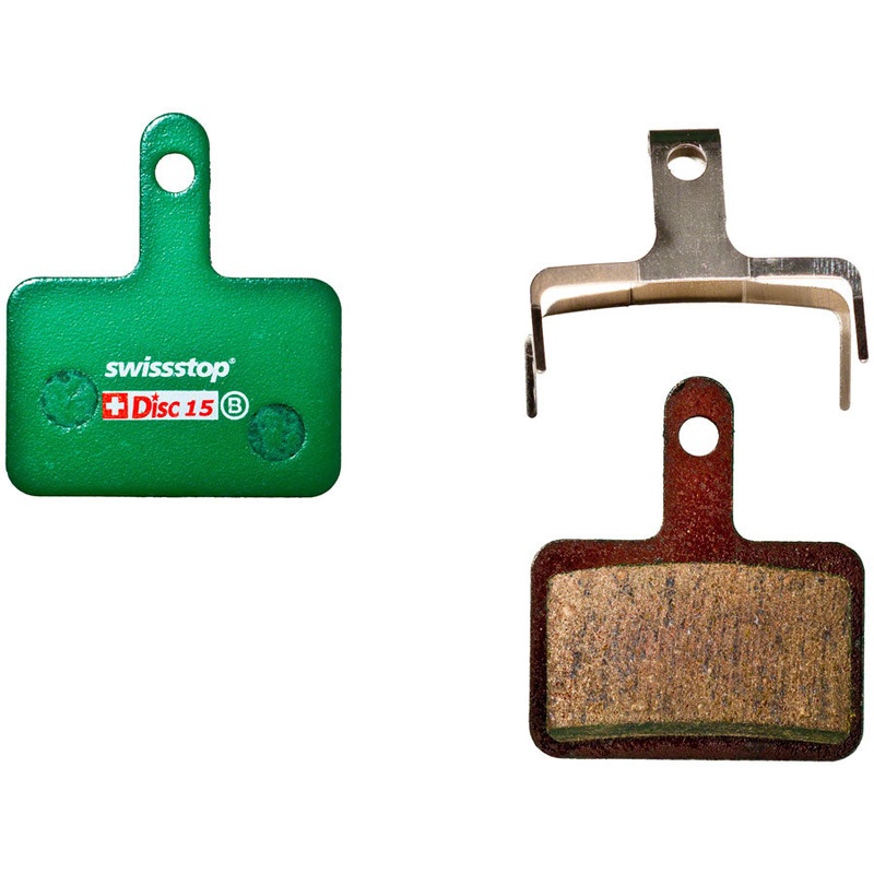SwissStop Disc C Disc Brake Pad Set – Disc 15 For ShimanoDeore/Alivio/Acera 2-Piston Calipers