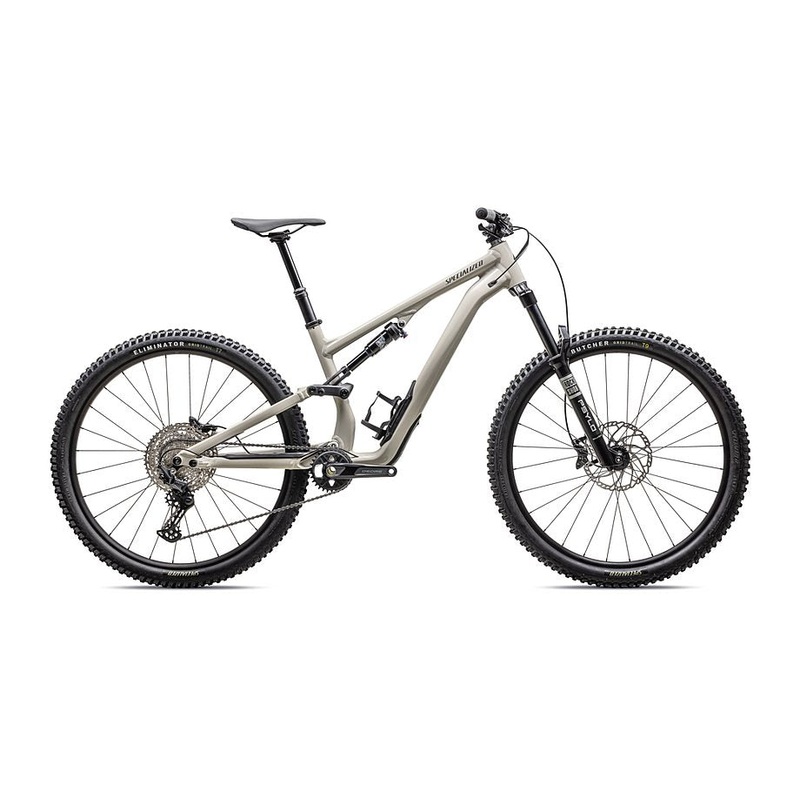 2025 Specialized Stumpjumper 15 alloy bike gloss white mountains / dark moss green s5