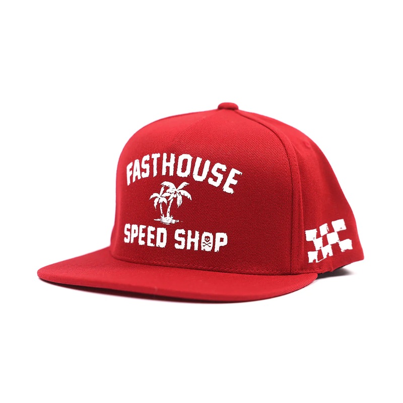 Fasthouse Alkyd Hat – Youth – Red