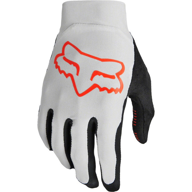 Fox Racing Flexair Glove – Light Grey Full Finger Small