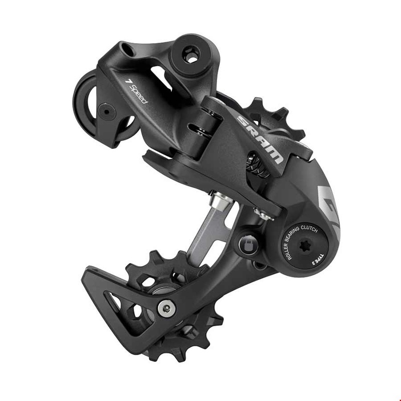 GX DH Rear Derailleur – 7-Speed Medium Cage Black with Clutch A3