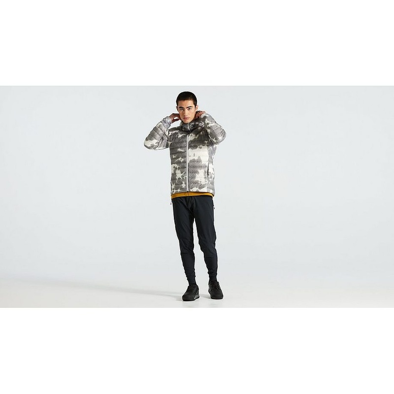 Specialized packable down jacket men dove grey splash xxl