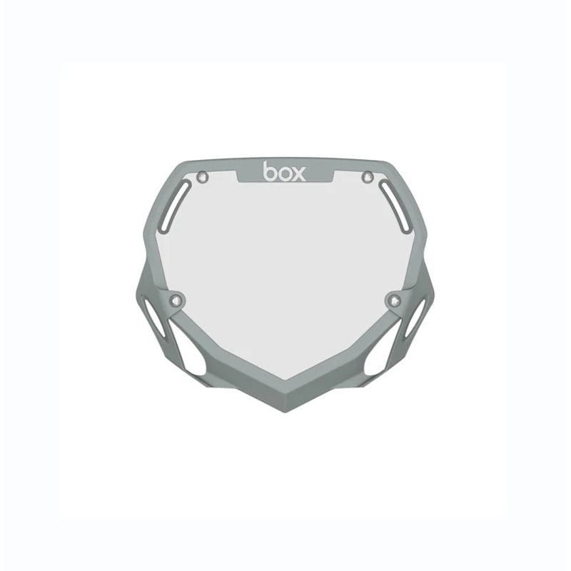 BOX Two Number Plate – Grey