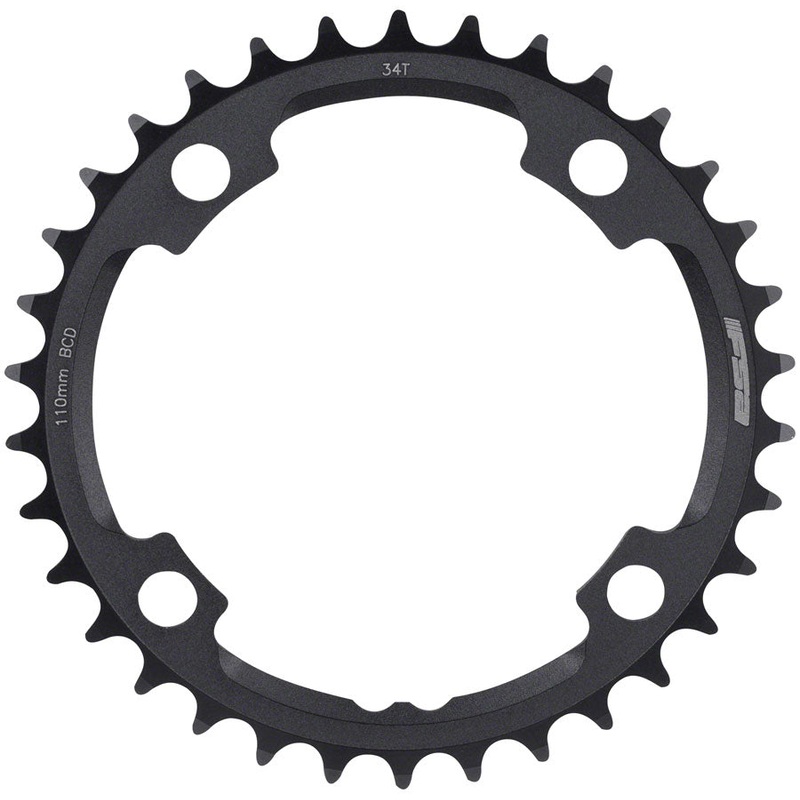 Full Speed Ahead Gossamer ABS Chainring – 34t, 110 Full Speed Ahead ABS BCD, 4-Bolt, Aluminum, N10/N11, Black