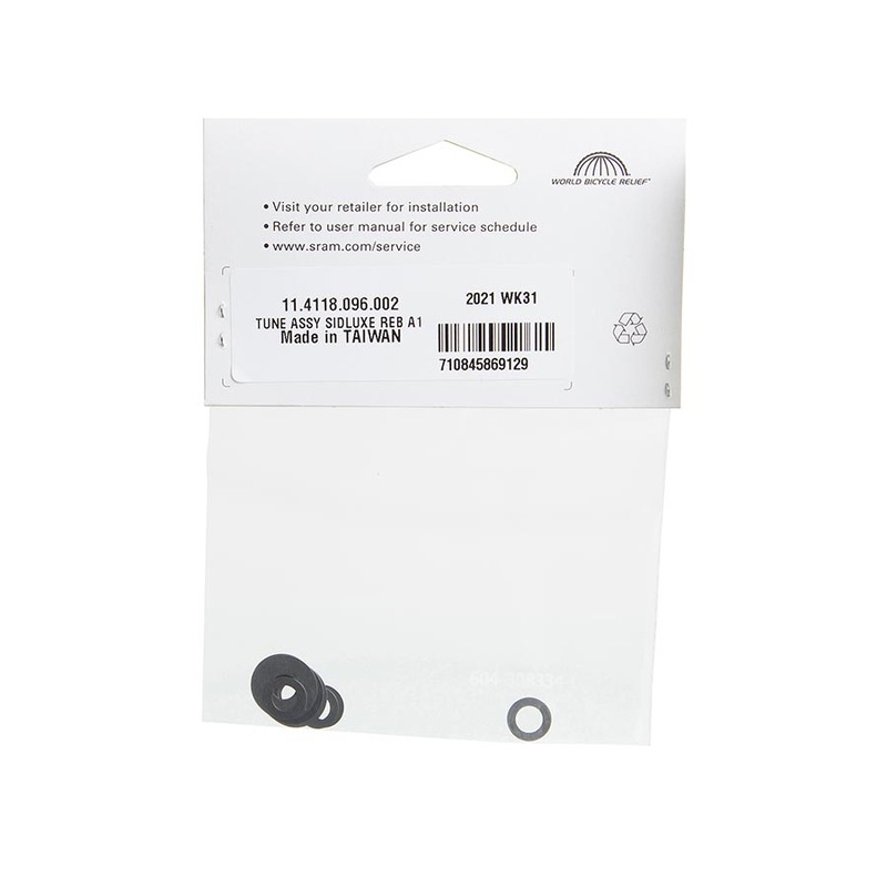 RockShox Rear Shock Tune Assembly – Rebound Tune Configurations SID Luxe A1