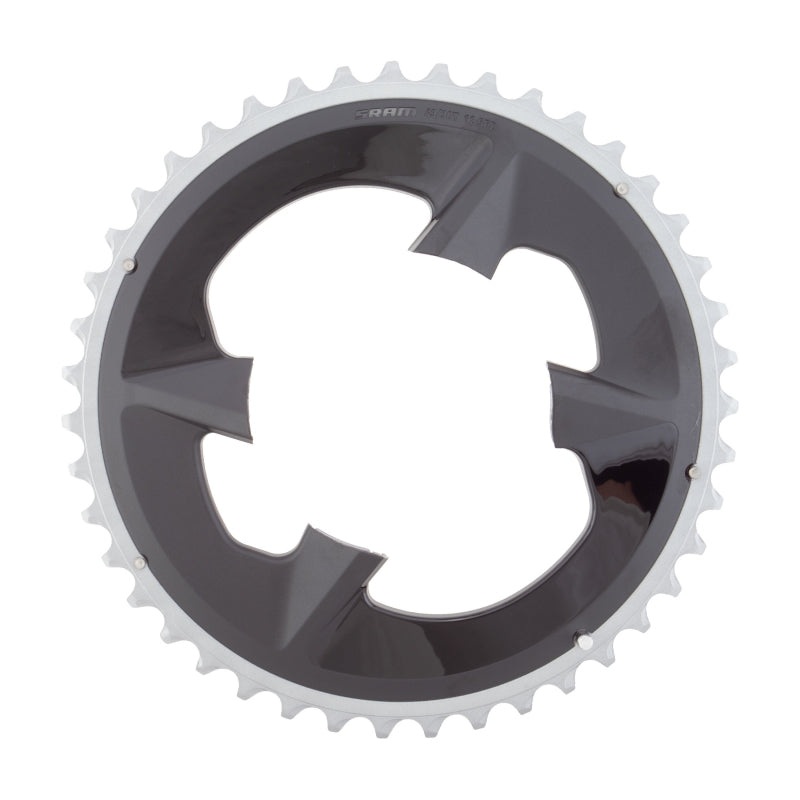 SRAM Rival Wide 2×12-Speed Outer Chainring – 43t 94 BCD BLK For use 30t Inner