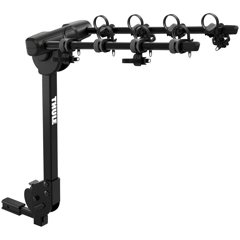 Thule Camber Hitch Bike Rack – 4-Bike 1-1/4″ 2″ Receiver Black