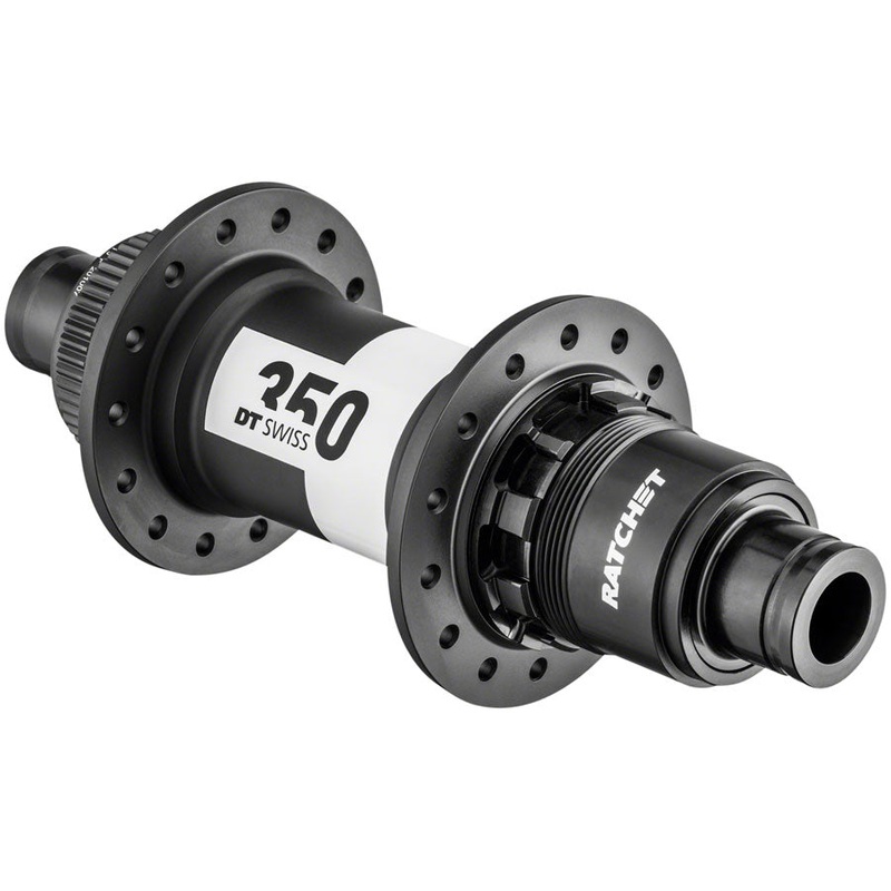 DT Swiss 350 Rear Hub – 12 x 142mm, Center-Lock, XD, Black, 28H, 36pt