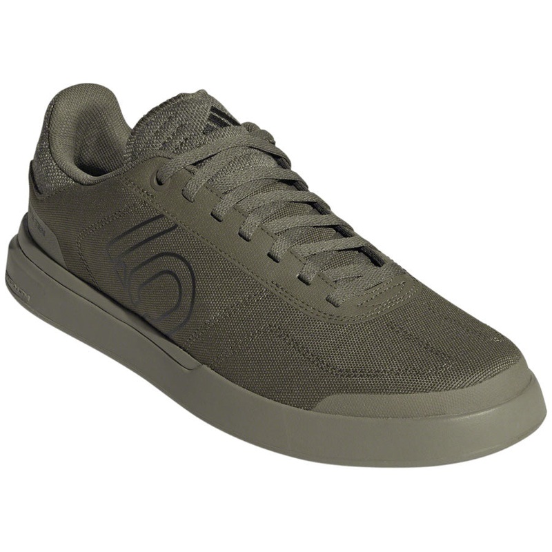 Five Ten Sleuth Deluxe Canvas Flat Shoes – Mens Focus Olive/Core BLK/Orbit Green 10.5