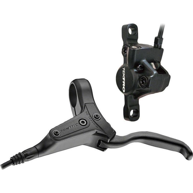 Tektro HD-J285 Junior Disc Brake and Lever – Front Hydraulic Post Mount Black