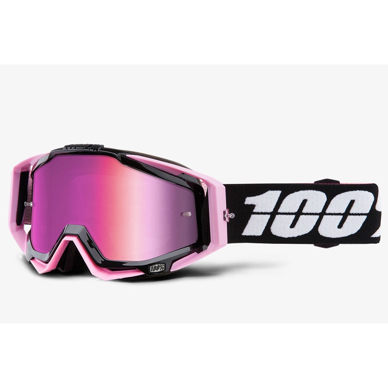 100% Racecraft Goggles-Floyd-Mirror Pink Lens