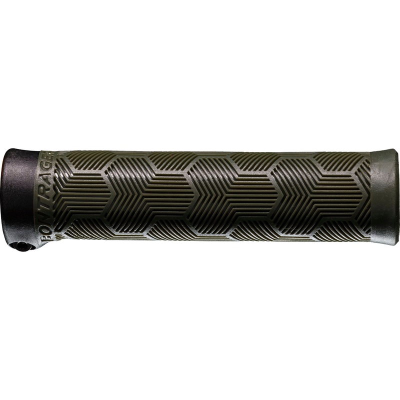 Grip Bontrager XR Trail Comp Recycled Plastic Olive Grey