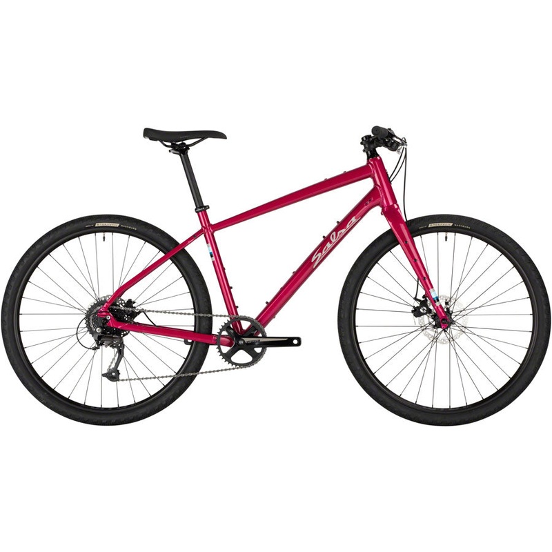 Salsa Journeyer Flat Bar Acolyte 650 Bike – 650b Aluminum Red Large