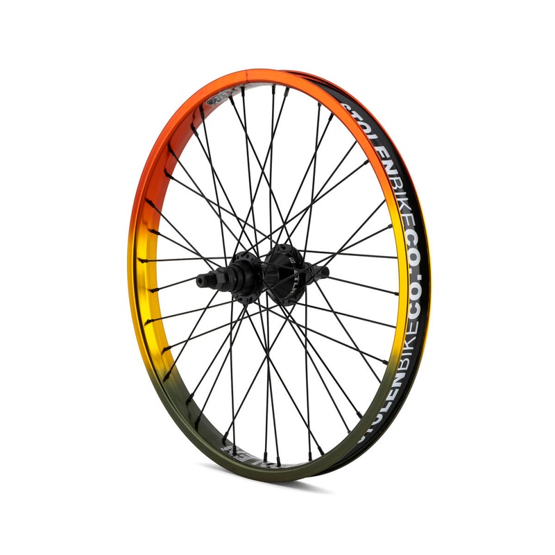 20″ RAMPAGE REAR FREECOASTER WHEELS RASTA