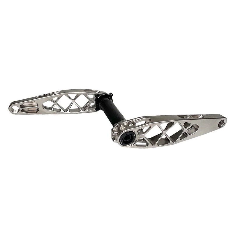 5Dev Titanium Cranks, 167.5mm, DUB Spindle, Raw