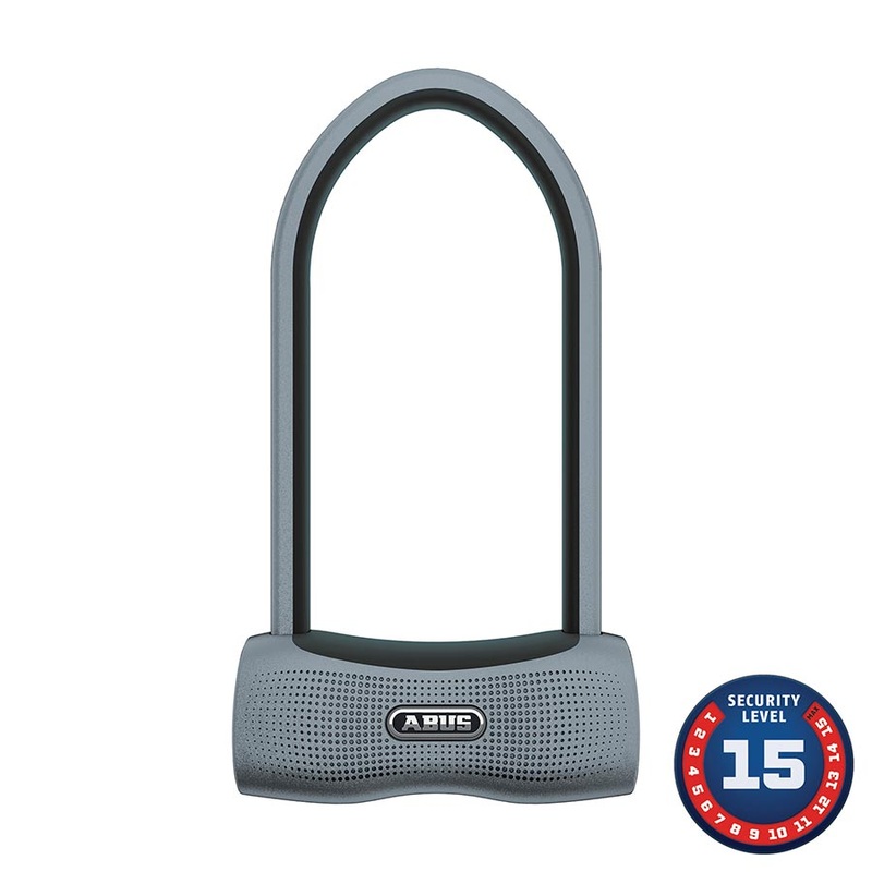 Abus 770A SmartX U-Lock Smart 160x300mm 6.3×11.8 Thickness in mm: 13mm Black KF Bracket