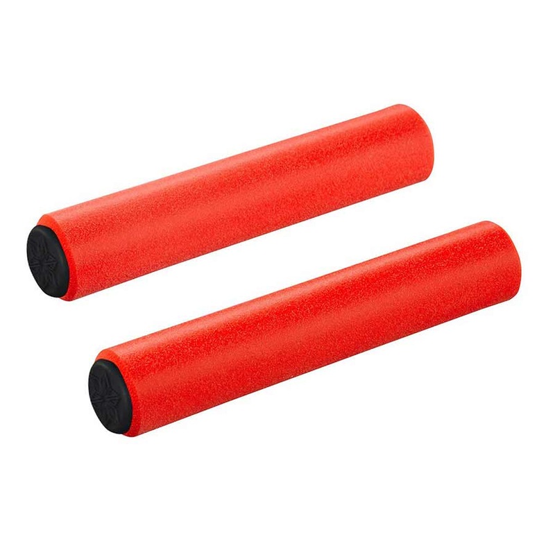 Supacaz Siliconez Bicycle Grips  Silicone Foam, UV-Resistant, Latex-Free, Custom Fit, 130mm Length, Multiple Diameters, Durable Lock-On Design