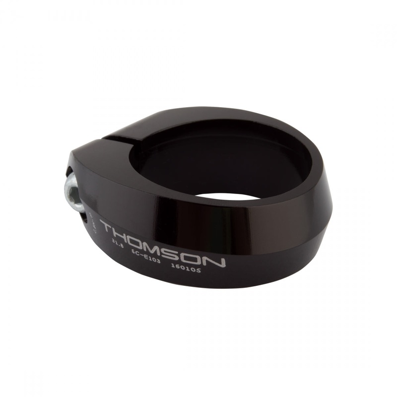 Thomson Seat Post Clamp 31.8 Black 12.7mm Tall Floating Hardware