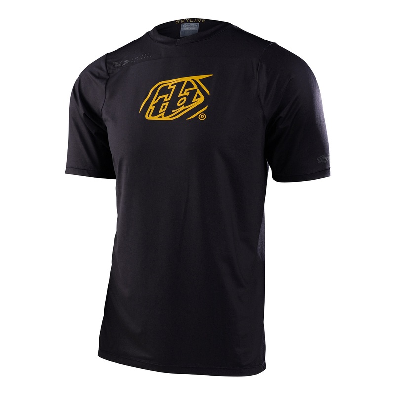 Troy Lee Designs Skyline Short Sleeve MTB Jersey – Iconic – Black