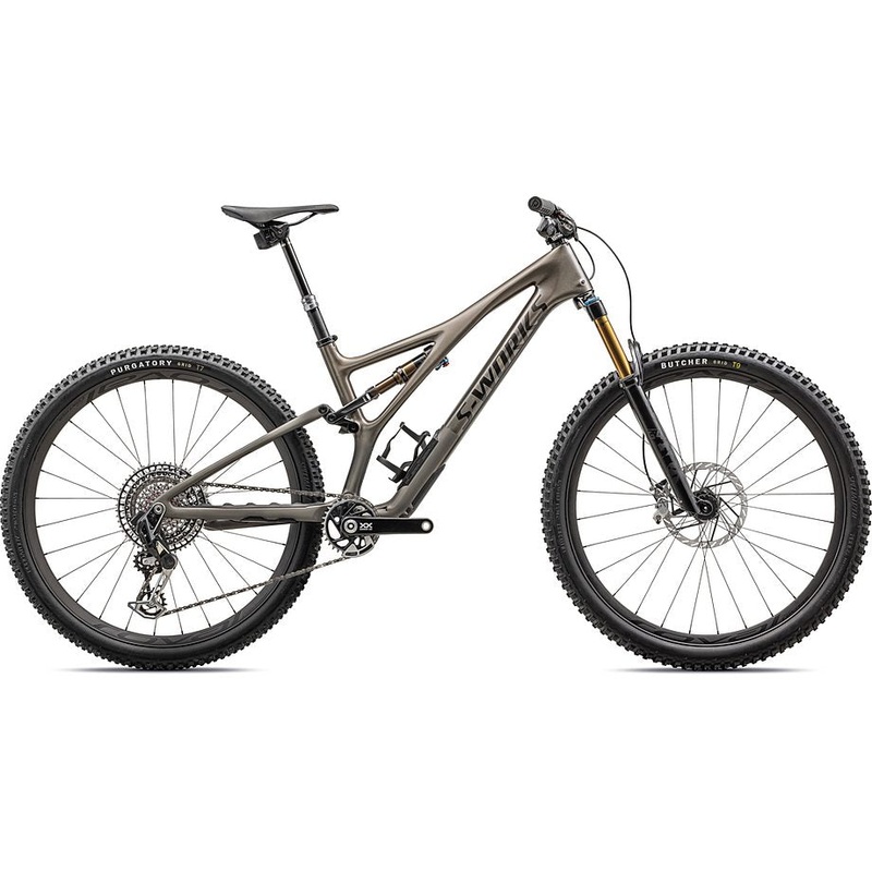 2024 Specialized Stumpjumper S-Works bike gloss blk pearl / satin blk pearl / brushed blk chrome s6