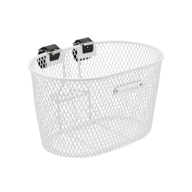 Electra Mesh Small Basket – White