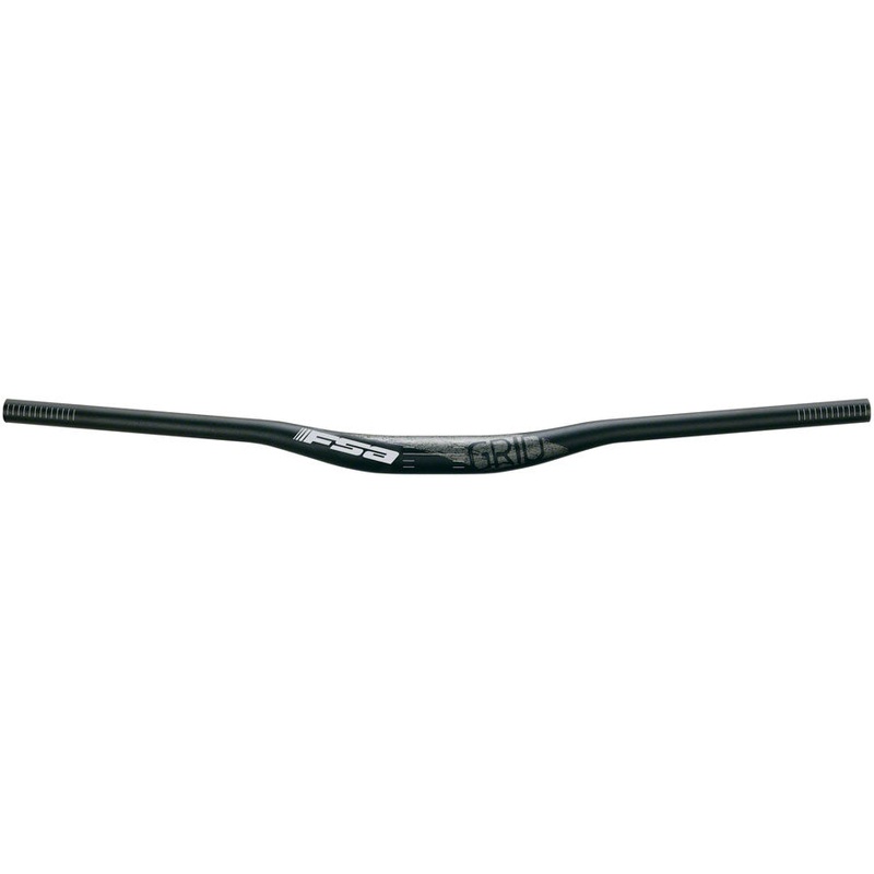 Full Speed Ahead Grid Handlebar – Aluminum, 35mm Clamp, 20mm Rise, 800mm, Black