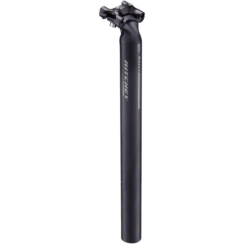 Ritchey Comp Carbon Seatpost: 31.6 400mm 25mm Offset Black 2020 Model