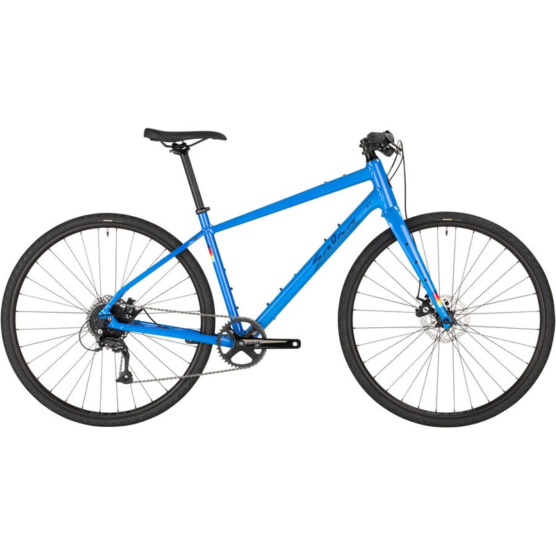 Salsa Journeyer Flat Bar Acolyte 700 Bike – 700c Aluminum Blue X-Large