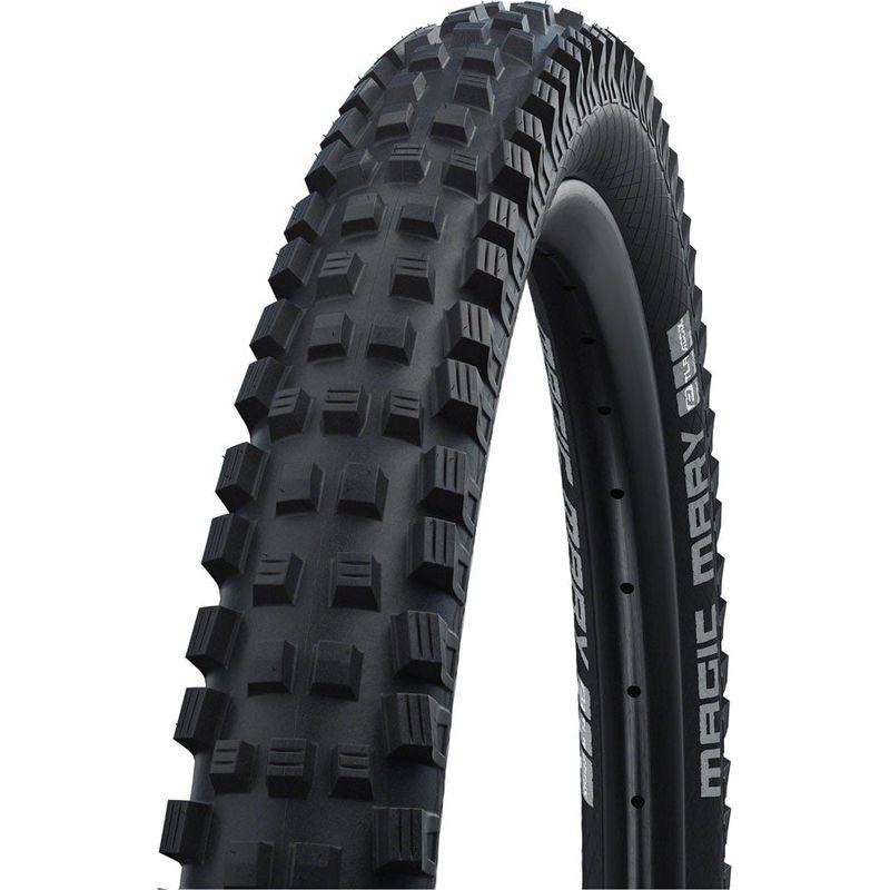 Schwalbe Magic Mary Tire – 29 x 2.25 Tubeless Folding Black Evolution Line Addix Soft Snakeskin