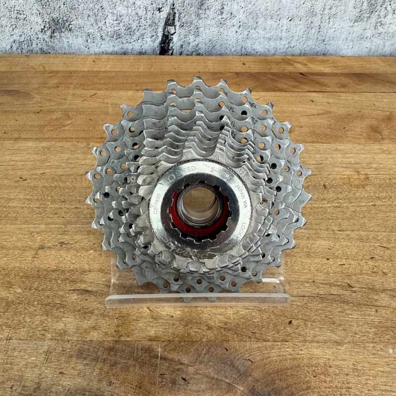 Shimano Dura Ace CS-7800 10-Speed 12-27t Bike Cassette “Typical Wear” 203g
